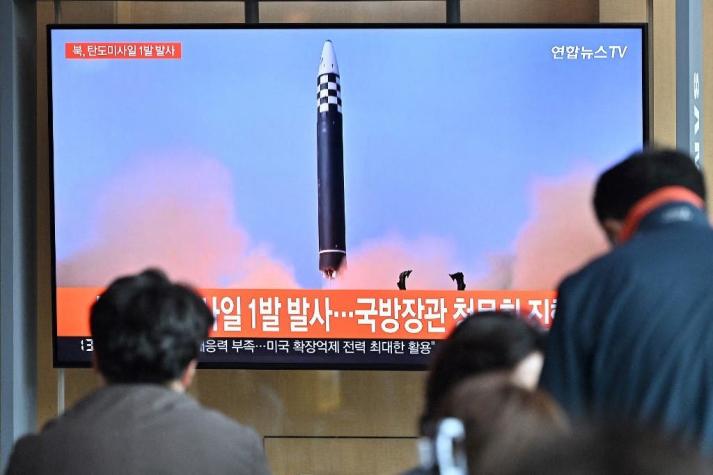 Ejército surcoreano asegura que Corea del Norte lanzó un "misil balístico no identificado"
