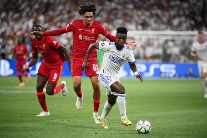 Vinicius anota y el Real Madrid se está quedando con la Champions League