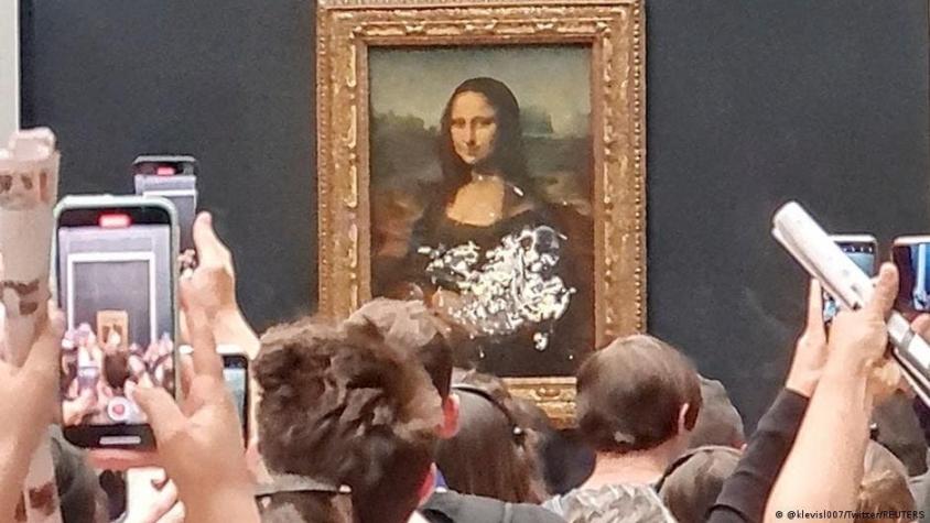 ¿Por qué La Gioconda recibió un tartazo en el Museo del Louvre?
