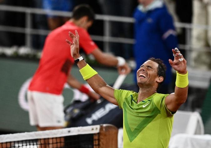 Nadal supera a Djokovic en una batalla épica y se acerca a su 14º Roland Garros