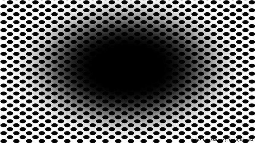 Científicos analizan la ilusión óptica de un "agujero en expansión" que es capaz de engañarnos