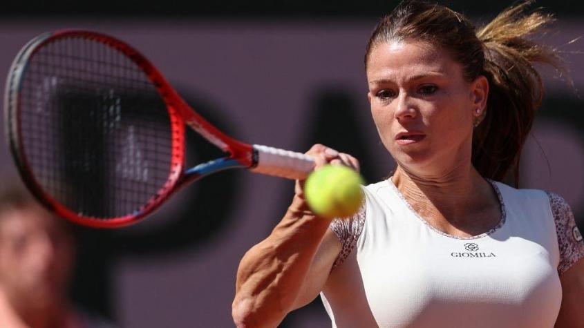 El polémico vestido de Camila Giorgi en Roland Garros: Un juez le pidió que se lo cambiara