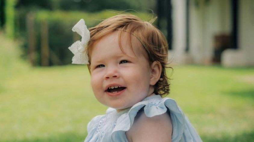 Harry y Meghan comparten una foto de su hija Lilibet en su primer cumpleaños