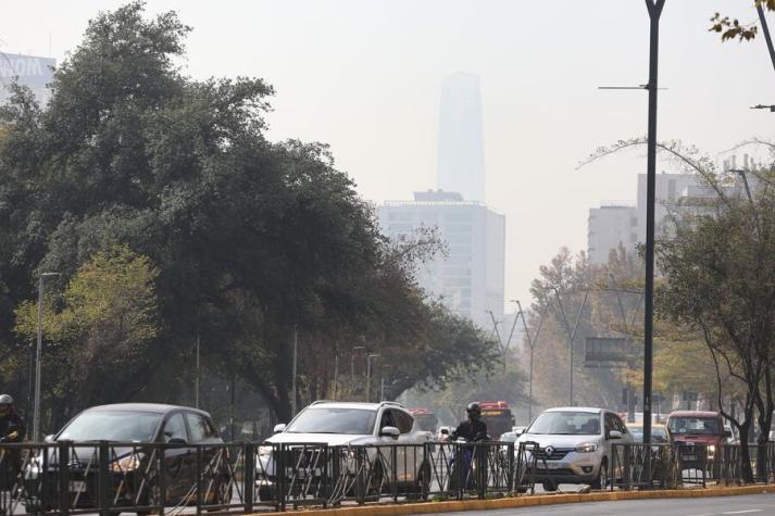 Declaran alerta ambiental preventiva para este miércoles en la RM por calidad del aire