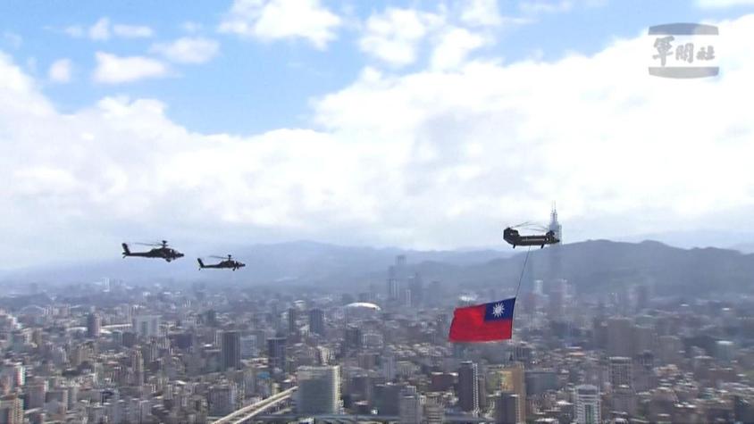 [VIDEO] China amenaza con "aplastar" a Taiwán ante cualquier intento de independencia
