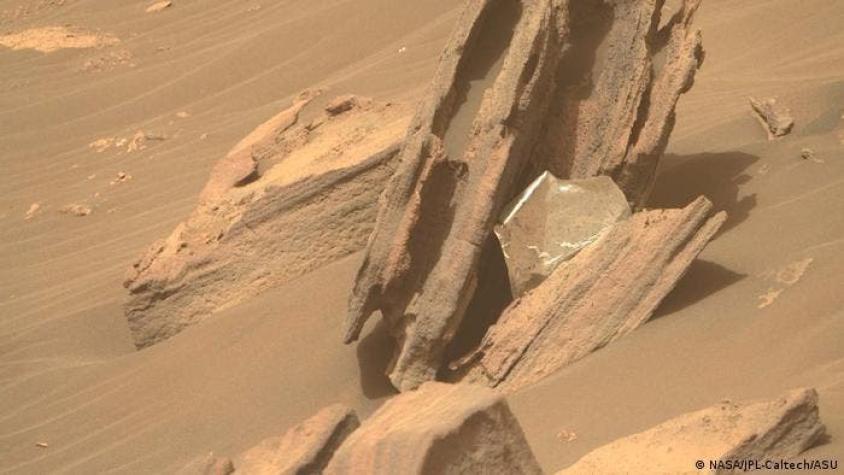 El róver Perseverance de la NASA detecta basura humana en Marte