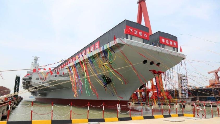 Fujian, el poderoso portaaviones con el que China muestra su creciente poderío militar a Occidente