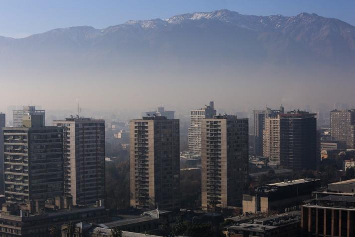 Decretan Preemergencia Ambiental en la RM para este lunes 20 de junio