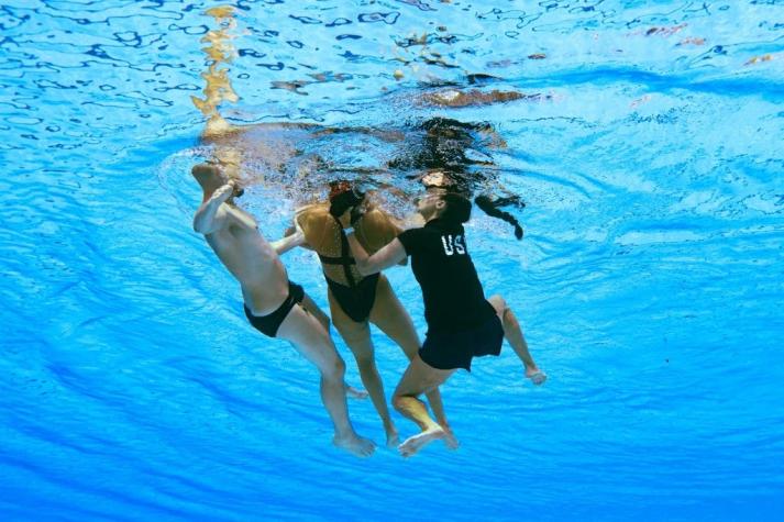 "Todo se volvió negro": El relato de la nadadora rescatada tras sufrir un desmayo en el agua