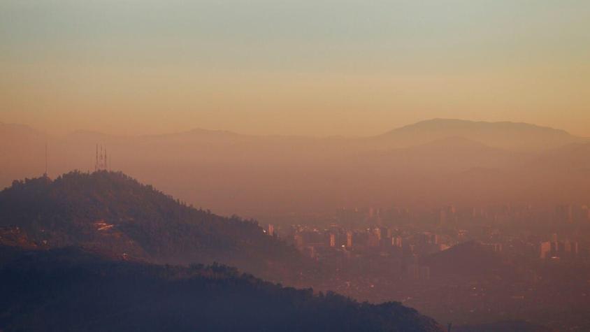 Decretan preemergencia ambiental en la Región Metropolitana para este lunes