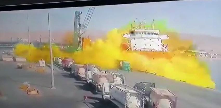 Suben a 12 los muertos en Jordania tras fuga de gas tóxico durante accidente en puerto