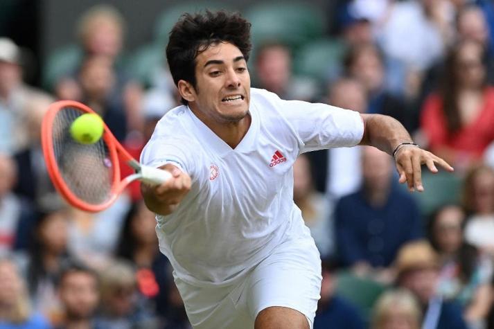 Cristian Garín vence en tres sets a Elias Ymer y avanza a segunda ronda en Wimbledon