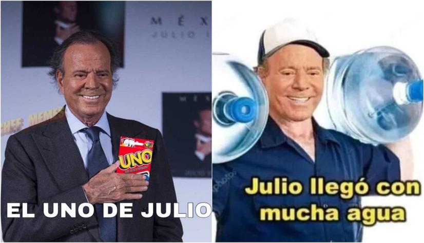 Llegó el séptimo mes del año y los memes de Julio Iglesias: ¿Qué opina el artista de estas bromas?