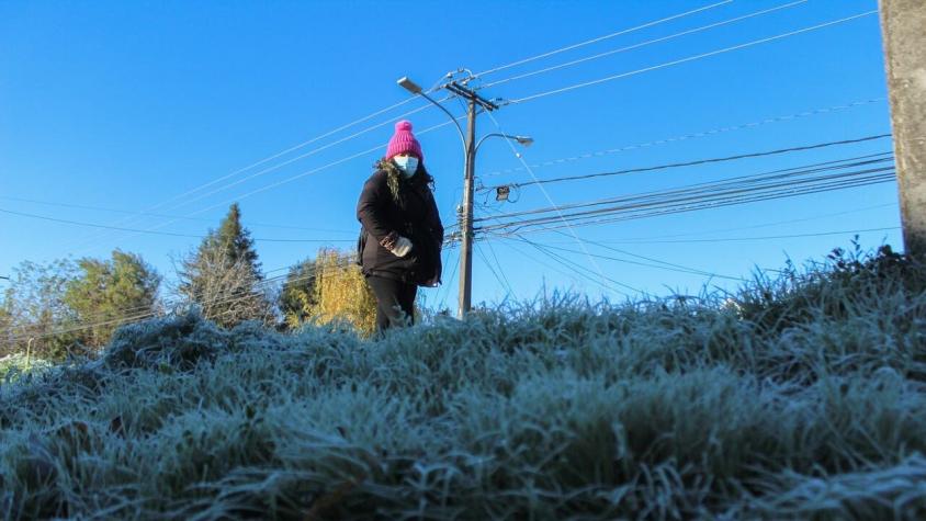 Pronostican heladas para seis regiones del país: Se esperan hasta -4°C