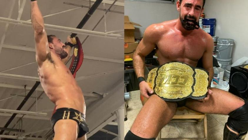 Ariel Levy se corona como campeón mundial en un torneo de lucha libre estadounidense Ariel Levy se corona como campeón mundial en un torneo de lucha libre estadounidense