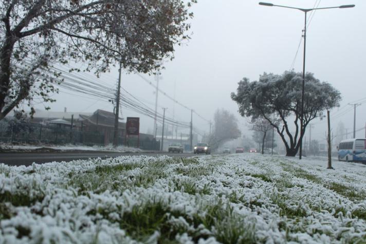 Pronostican nevadas en tres regiones del país