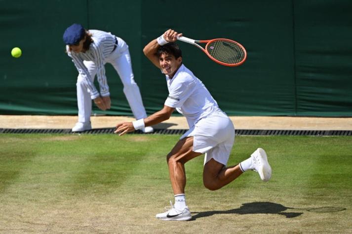 A cuartos de Wimbledon: Garín vence a De Miñaur en emocionante partido tras luchar por casi 5 horas