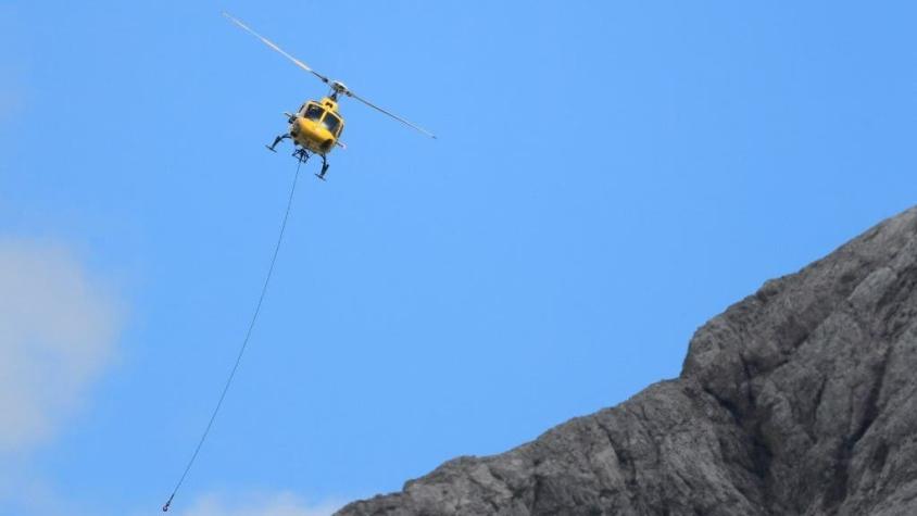Hombre envió selfie a su familia antes que colapsara glaciar en los Alpes donde murieron 7 personas