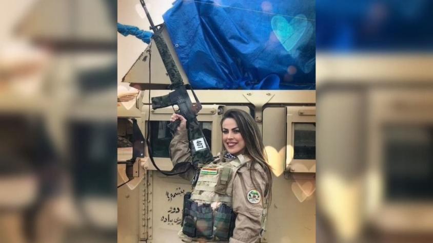 Muere modelo brasileña que se unió como francotiradora de élite a las fuerzas ucranianas