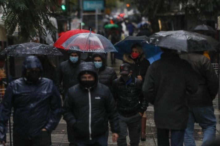 Precipitaciones en Santiago: A qué hora empezará a llover este fin de semana