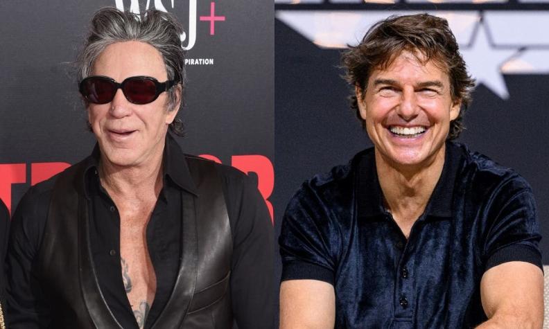 Mickey Rourke acusó a Tom Cruise de interpretar el mismo papel por 35 años: "No le tengo respeto"