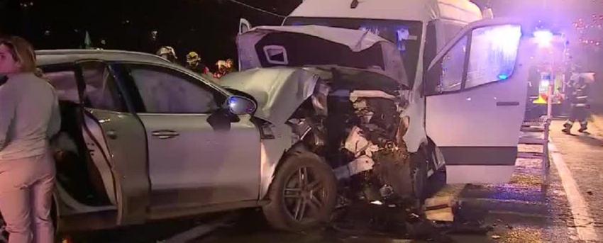 Accidente de tránsito múltiple deja al menos 20 heridos en Lo Barnechea