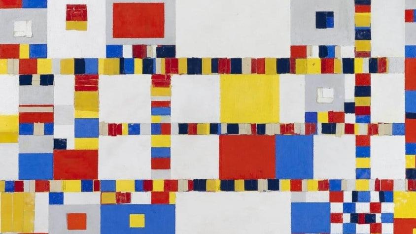 Las 6 líneas y 5 colores con que Piet Mondrian cambió el rumbo del arte