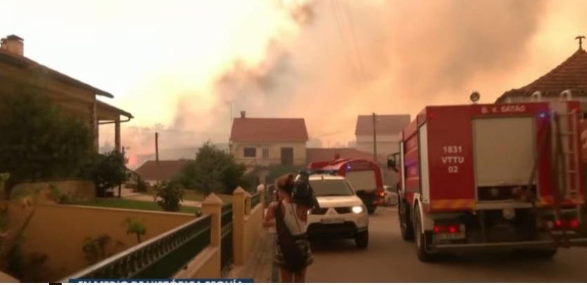 [VIDEO] Incendios asolan al suroeste de Europa
