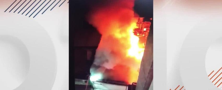 Incendio en cité de Santiago Centro deja un fallecido