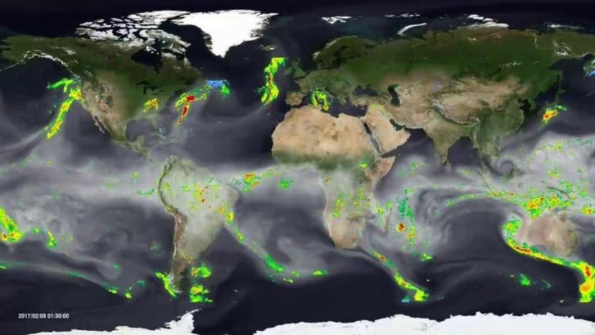 Los extraños "ríos atmosféricos" que regulan el clima de nuestro planeta