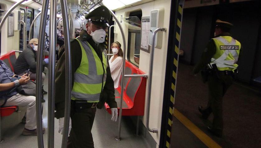 Anuncian nueva intervención en estaciones del Metro: doble turno de carabineros y más guardias