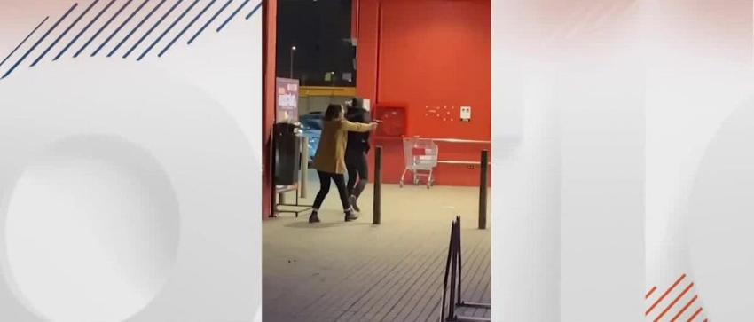 PDI frustra a balazos asalto a supermercado en La Serena: Dos hombres fueron detenidos