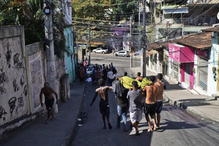 Al menos 18 muertos en operación policial en favela de Rio de Janeiro