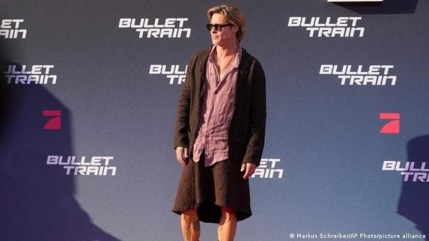 Brad Pitt luce falda en alfombra roja: ¿tienen los hombres una nueva alternativa a los pantalones?