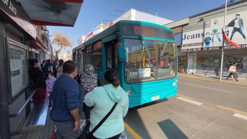 [VIDEO] Después de casi dos años: Trasporte público volvió al barrio Meiggs