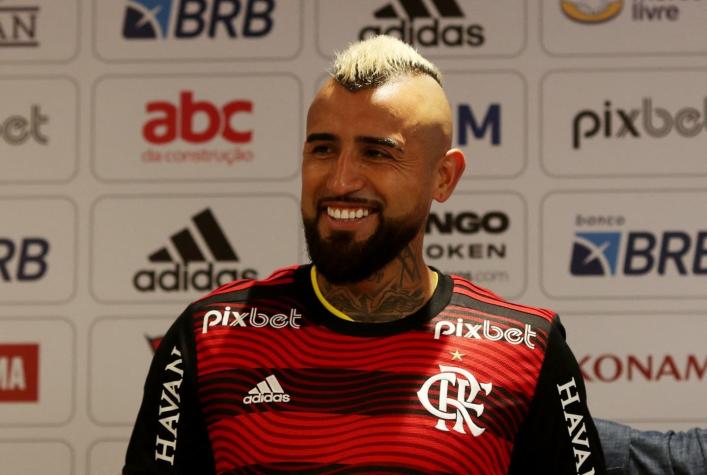 Fue convocado para duelo de este domingo: ¿Dónde y cuándo ver el debut de Vidal con el Flamengo?