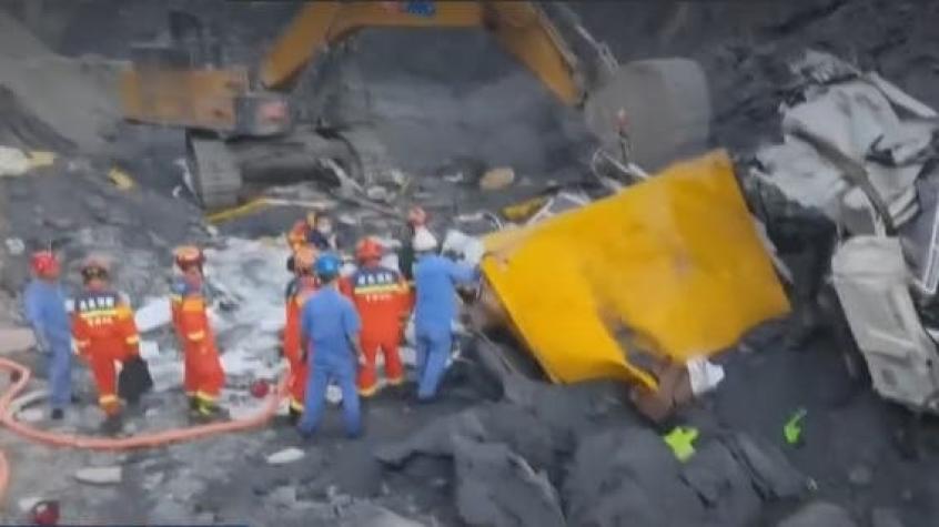 Diez muertos en el derrumbe de una mina en China