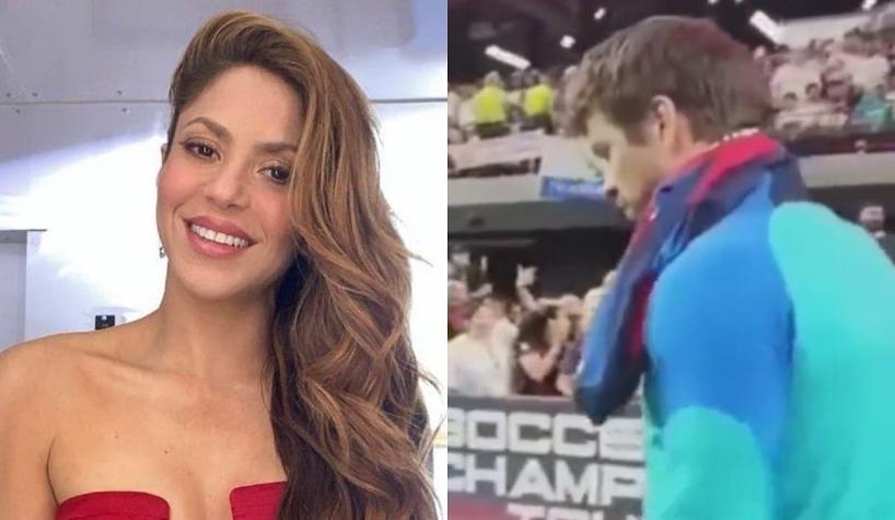 Captan reacción de Gerard Piqué tras vivir incómodo momento por Shakira: hinchas lo abuchearon