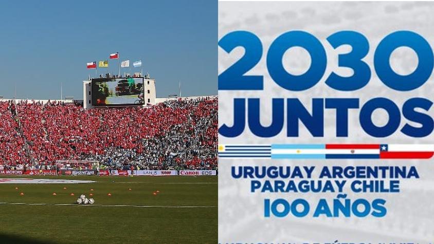 Anuncian lanzamiento de la candidatura para el Mundial de 2030 con Chile entre los organizadores