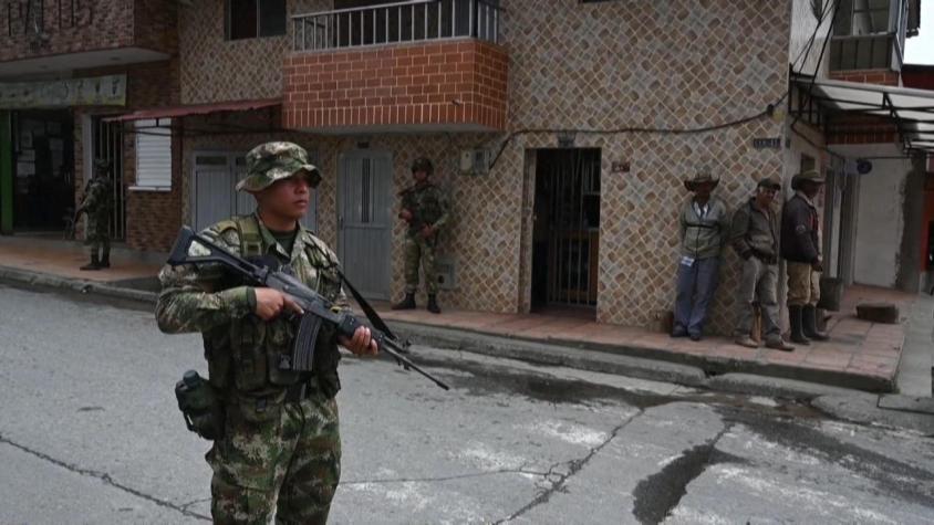 [VIDEO] Colombia: 30 policías muertos en "Plan Pistola" de Clan del Golfo a días del cambio de mando