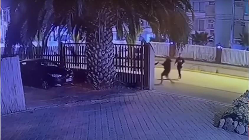 Joven de 15 años es baleado en la cabeza en La Serena: cámaras registraron el impactante ataque