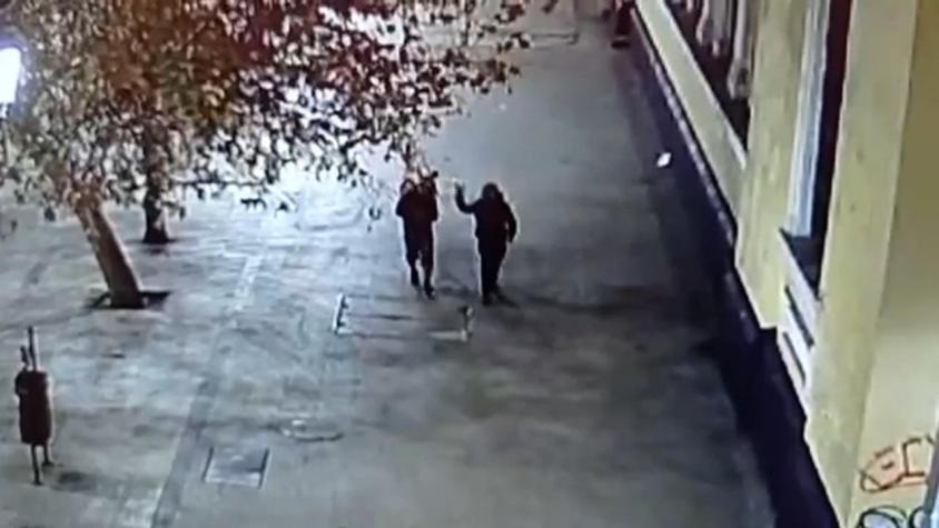 [VIDEO] Tres personas fueron acuchilladas en plena Alameda