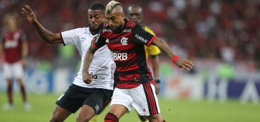 Vidal tendría su primera titularidad: Dónde y cuándo ver el Flamengo vs Goianense
