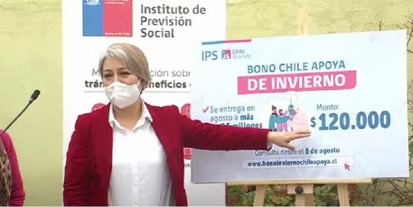 [VIDEO] Adelantan pago de bono Chile Apoya de Invierno