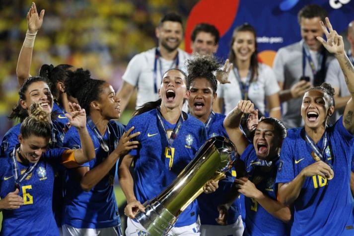 Brasil vence a Colombia y es por octava vez campeona de la Copa América Femenina