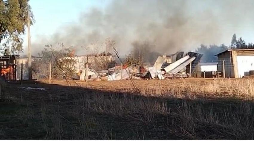 “Quemaron dos casas, una bodega y un auto”: El relato de una de las víctimas del ataque en Cañete