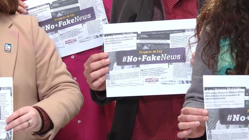 [VIDEO] Proponen multas millonarias para quienes difundan "fake news" sobre la nueva Constitución