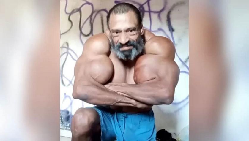 Muere el 'Hulk brasileño', famoso fisicoculturista que se inyectaba aceite para inflar sus músculos