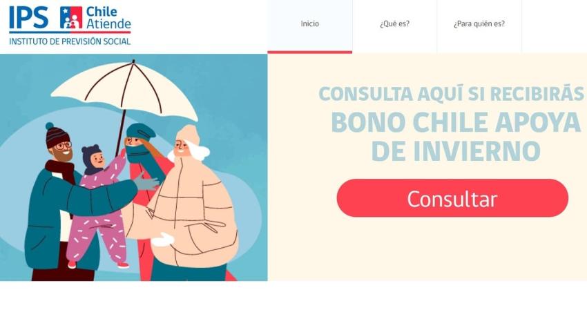 Usuarios reportan caída e intermitencia en sitio web de Bono Invierno