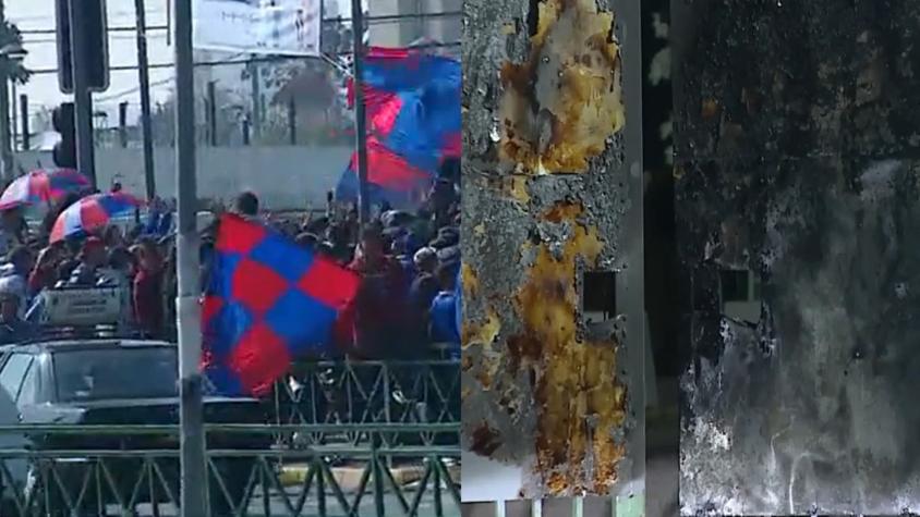 Manifestación de hinchas de la U ocasiona graves daños en el Centro Deportivo Azul